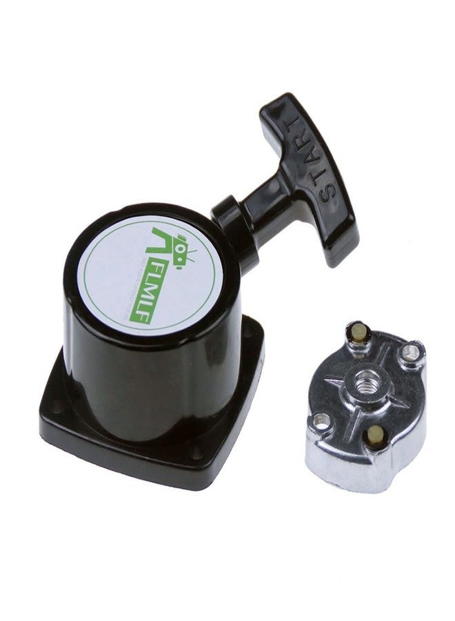 FLMLF Rc Marine 26cc 29cc 30cc Engine Pull Starter for Zenoah CY RCMK QJ BWS Rc Racing Boat Parts Distance Between Mounting Holes is 50mm (Black) - Image 5